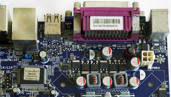 Foxconn G31MPX материнская плата описание и тесты трехфазное питание CPU