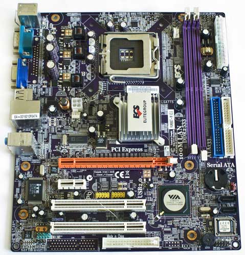 ECS Elitegroup P4M890T-M V2.0 полный обзор материнской платы на LGA775