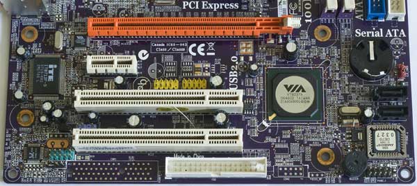 ECS Elitegroup P4M890T-M V2.0 урезанная материнская плата для бюджетного ПК