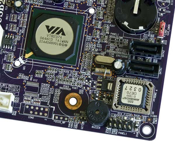 VIA VT8237R Plus Южный мост ECS Elitegroup P4M890T-M V2.0 матплата
