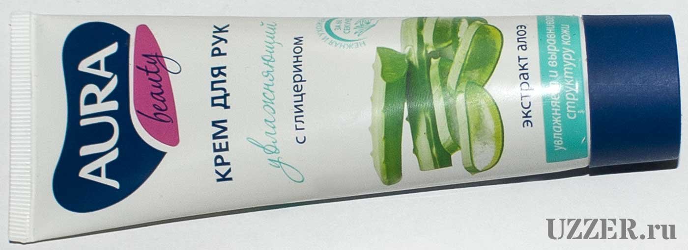описание Aura Beauty Увлажняющий с глицерином и экстрактом Алоэ Вера