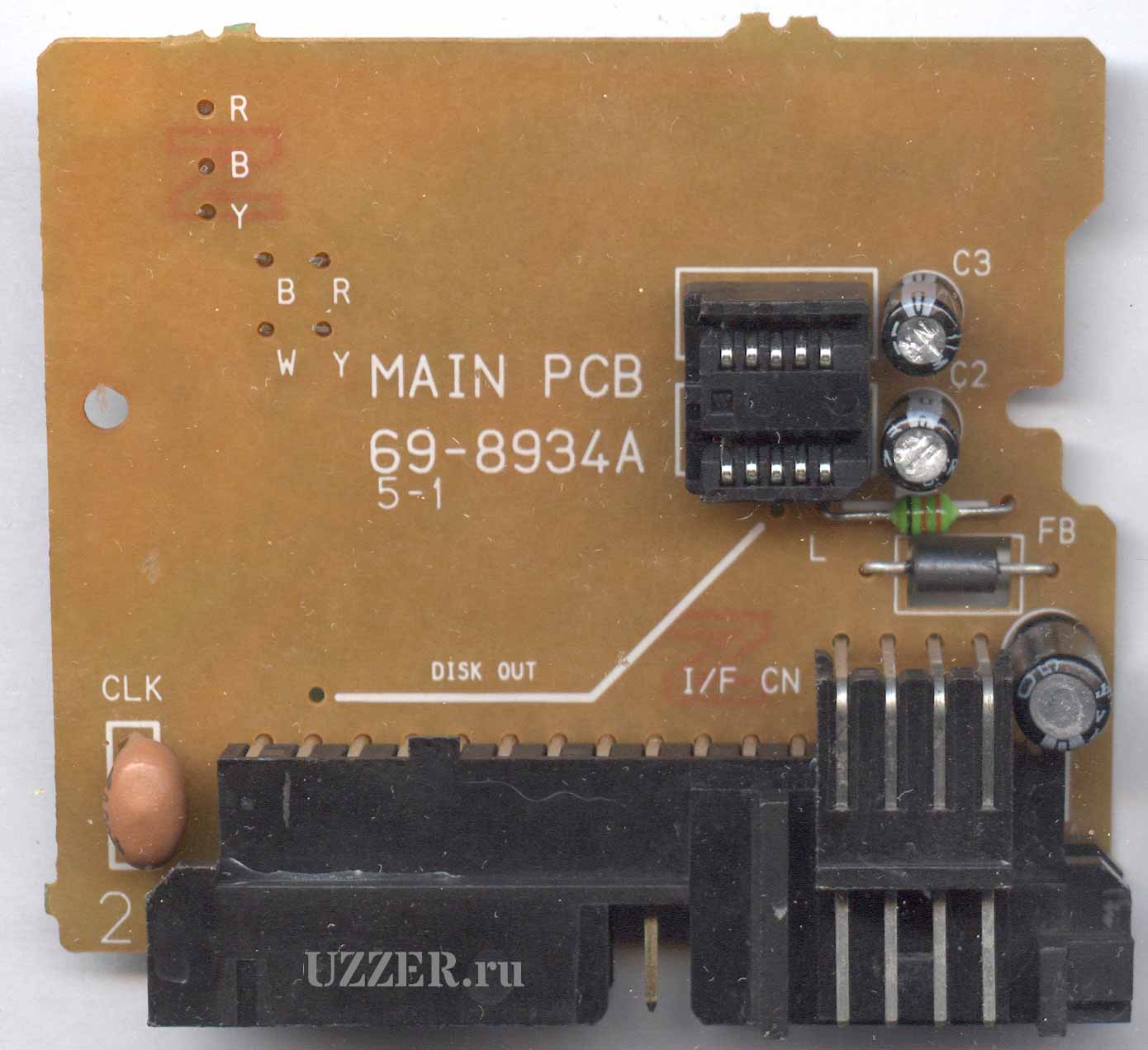 MAIN PCB 69-8934A системная плата Mitsumi D359M3 FDD описание MAIN PCB 69-8934A системная плата Mitsumi D359M3 FDD описание