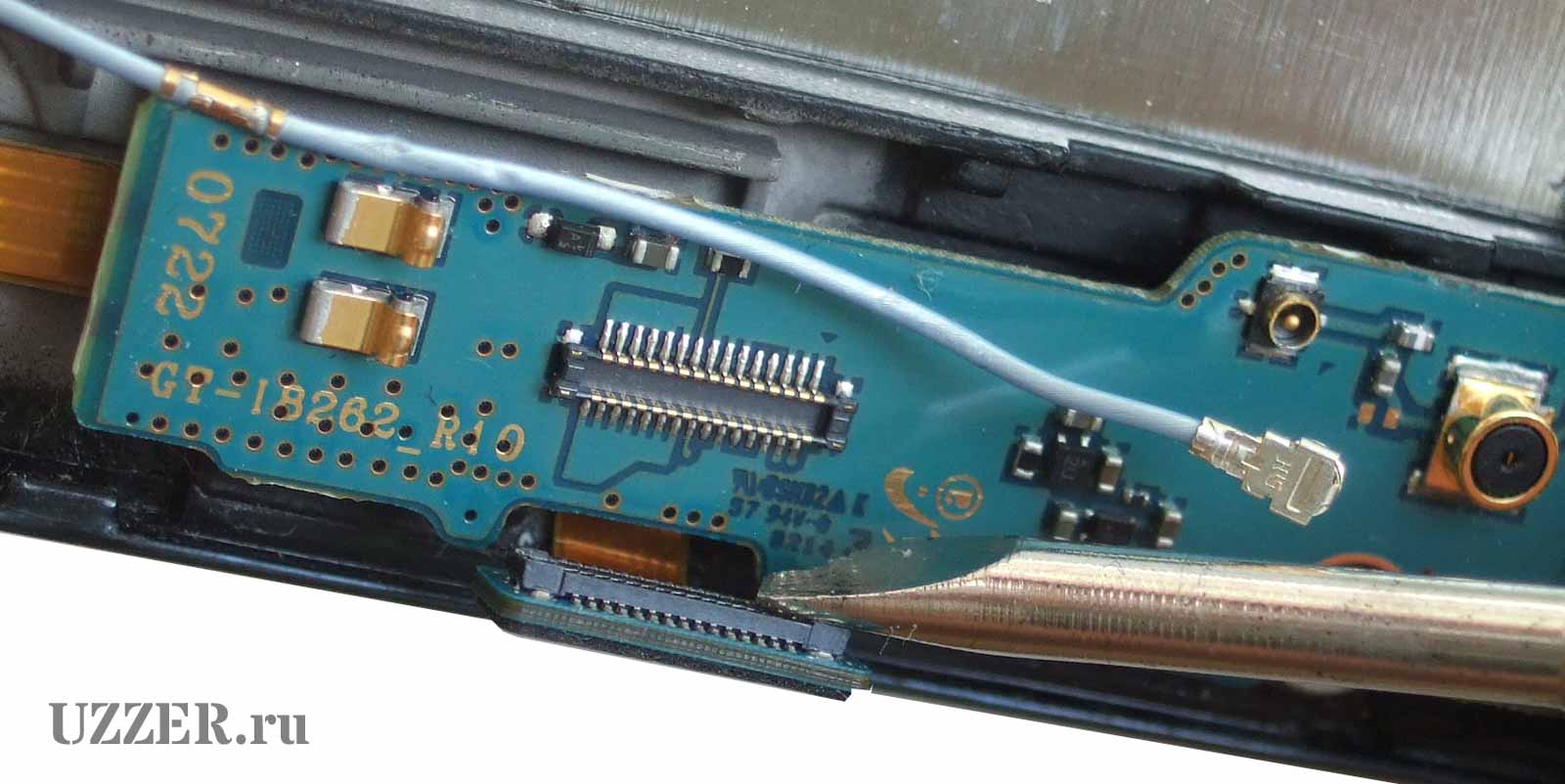 Samsung GT-I8262 все соединения и шлейфы мобильного телефона