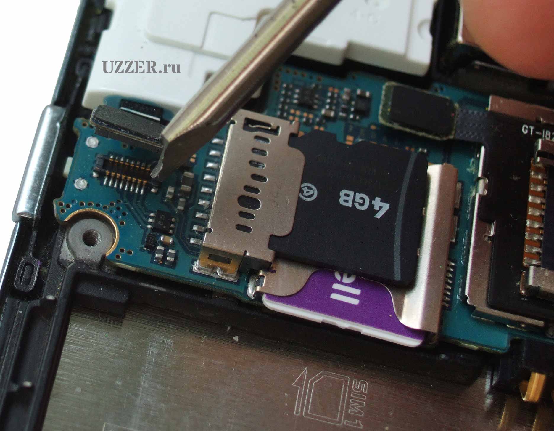 Samsung GT-I8262 как правильно разобрать смартфон