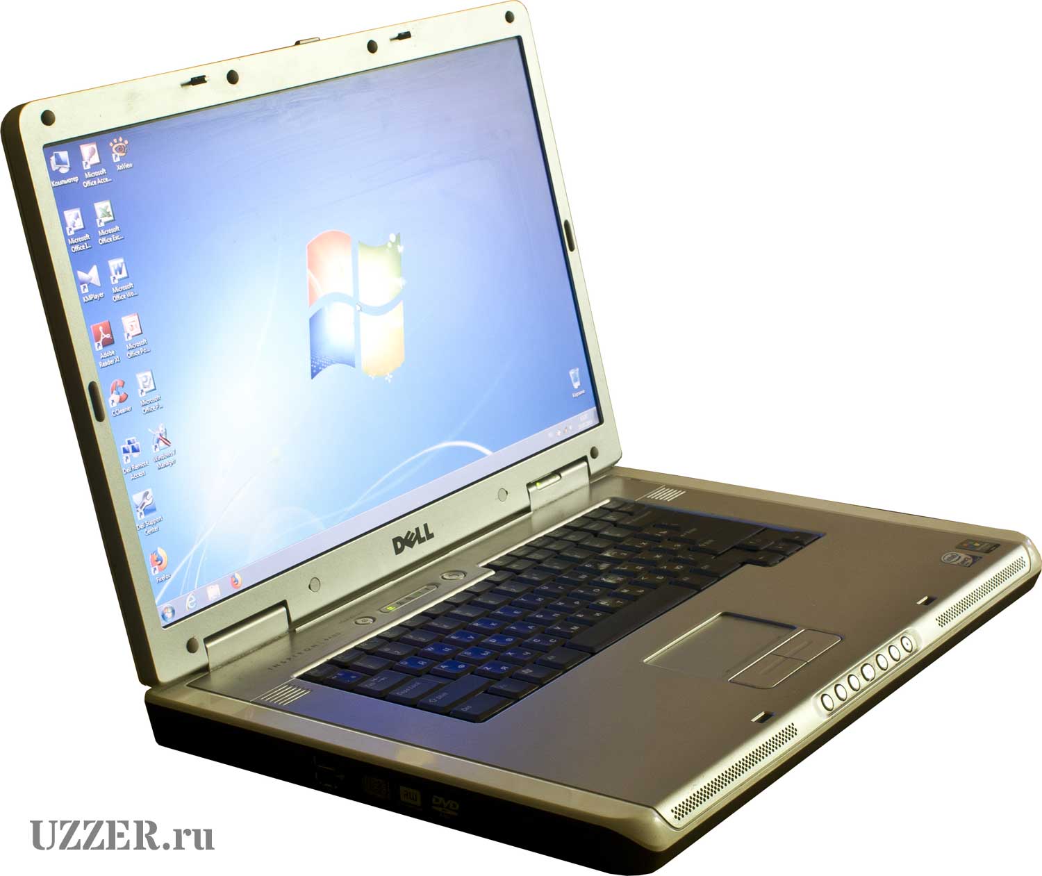 Ноутбук DELL Inspiron 9400 старый работяга 17 дюймовый экран