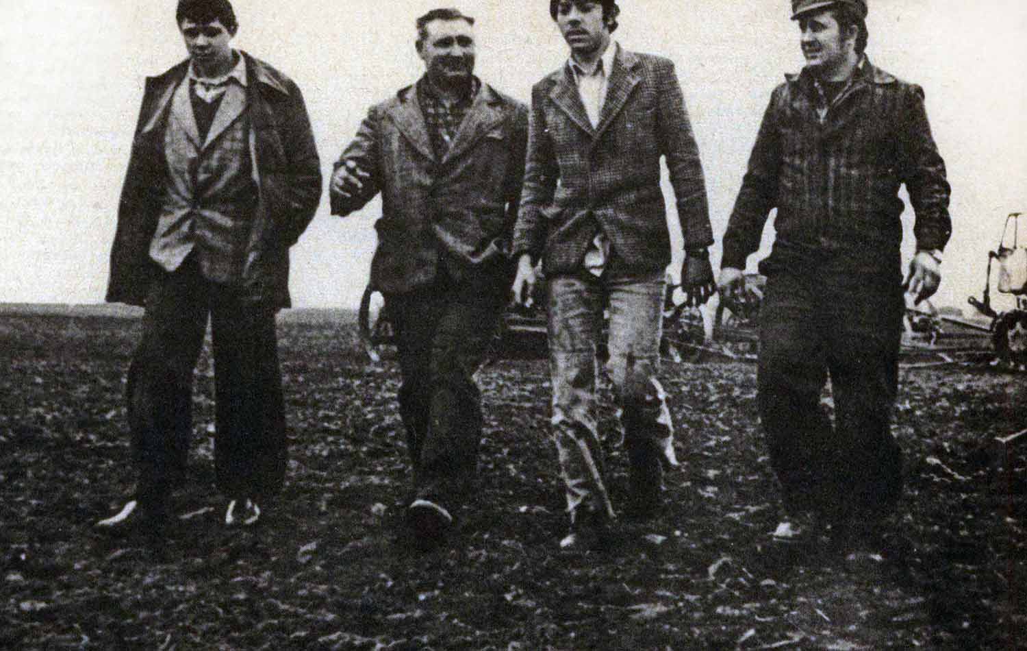 Звено комбайнеров бригады Орехова, Ставрополье