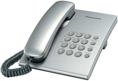 Panasonic KX-TS2350RUC обзор и разборка телефона